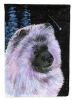 Keeshond  Starry Night House Flag