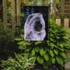 Keeshond Starry Night 5 Garden Flag