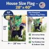 Portuguese Water Dog 3 House Flag