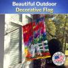 Keeshond 6 House Flag