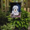 Old English Sheepdog Starry Night 4 Garden Flag