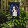 Bernese Mountain Dog Starry Night 2 Garden Flag