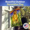 Chesapeake Bay Retriever 2 House Flag