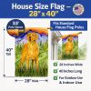 Chesapeake Bay Retriever 2 House Flag