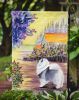 Keeshond 7 Garden Flag