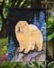 Chow Chow Starry Night 1 Garden Flag