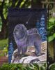 Chow Chow Starry Night 2 Garden Flag
