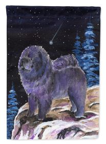 Chow Chow Starry Night 2 Garden Flag