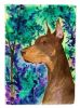 Doberman 5 Garden Flag