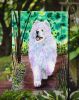 Samoyed 1 Garden Flag