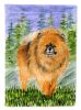 Pomeranian 7 Garden Flag
