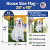 Great Pyrenees 4 House Flag