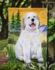 Great Pyrenees 4 Garden Flag