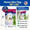 Great Pyrenees 5 House Flag