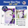 Great Pyrenees 6 House Flag