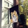 Chihuahua Starry Night House Flag