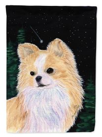 Chihuahua Starry Night House Flag