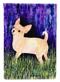 Chihuahua Starry Night 3 Garden Flag
