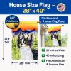 Chihuahua 6 House Flag