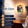 Bichon Frise with her Little Girl Ceramic Nightlight