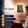 Bernese Mountain Dog with Little Girl Ceramic Nightlight