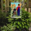 Mastiff - Tibetan 5 with child Garden Flag
