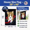 Corgi 3 House Flag