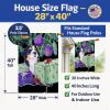 Bernese Mountain Dog 6 House Flag