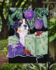 Bernese Mountain Dog 8 Garden Flag
