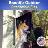 Shiba Inu 4 Starry Night House Flag
