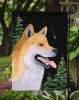 Shiba Inu 5 Starry Night Garden Flag