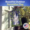 Bearded Collie 6 House Flag