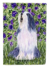 Bearded Collie 6 Garden Flag