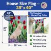 Golden Retriever 12 House Flag