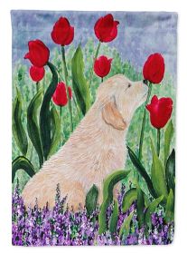 Golden Retriever 12 Garden Flag