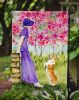 Corgi 8 with Lady Garden Flag