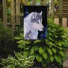 Siberian Husky 3 Starry Night Garden Flag