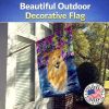 Golden Retriever 13 House Flag