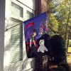 Westie 9 with Little Boy House Flag