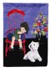 Westie 9 with Little Boy House Flag