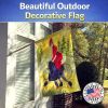Poodle 3 with Lady House Flag
