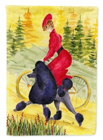 Poodle 4 with Lady Garden Flag