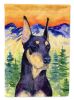 Doberman 6 Garden Flag