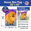 Pomeranian 5 House Flag
