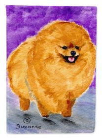 Pomeranian 8 Garden Flag