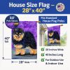 Pomeranian 7 House Flag