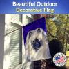 Keeshond 8 House Flag
