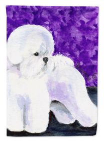 Bichon Frise 3 House Flag