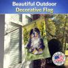Bernese Mountain Dog 9 House Flag