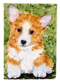 Corgi 9 Garden Flag